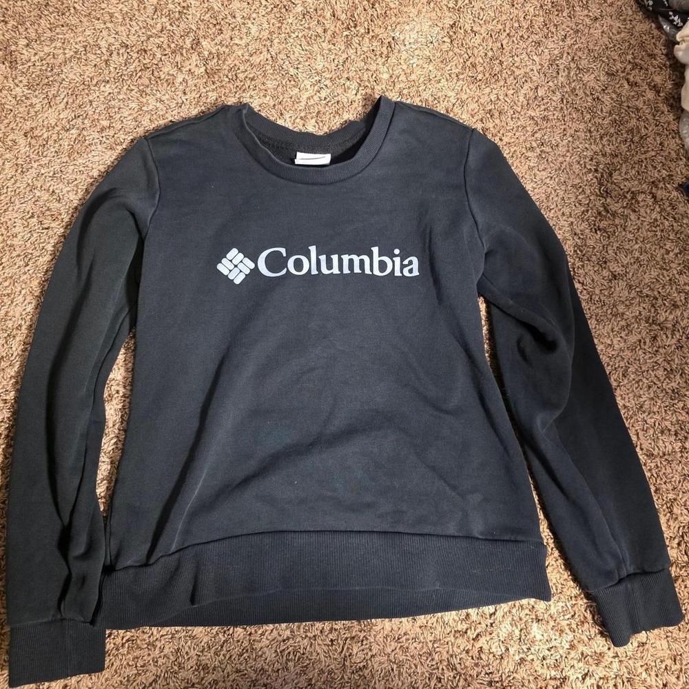 Black Columbia Crewneck Sweatshirt